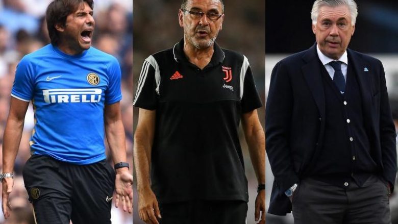 Trajnerët më të paguar në Serie A – nga Conte deri te Giampaolo