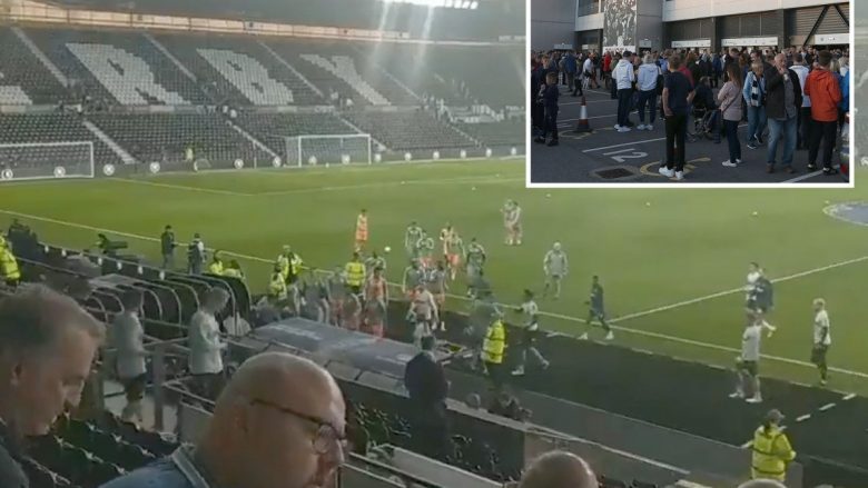 Panik në Angli, lojtarëve dhe tifozëve iu kërkua të largoheshin në shpejtësi nga stadiumi