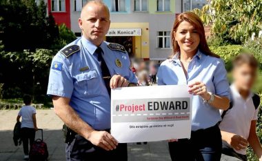 Edona Llalloshi në përkrahje të projektit të policisë për siguri në trafikun rrugor