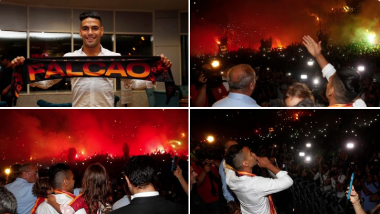 Mbi 25 mijë tifozë të Galatasarayt mblidhen në aeroportin e Stambollit për ta pritur Falcaon