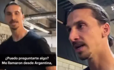 Ibrahimovic reagon me zemërim te gazetari që e pyet atë në lidhje me Daniele De Rossin: Dëshironi foto apo jo?