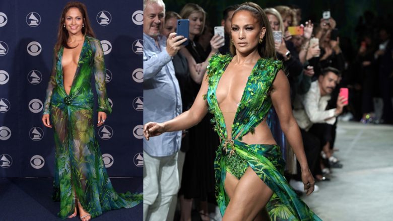 Pas afro dy dekadash, J.Lo rikthen veshjen ikonike që nxiti themelimin e ‘Google Images’