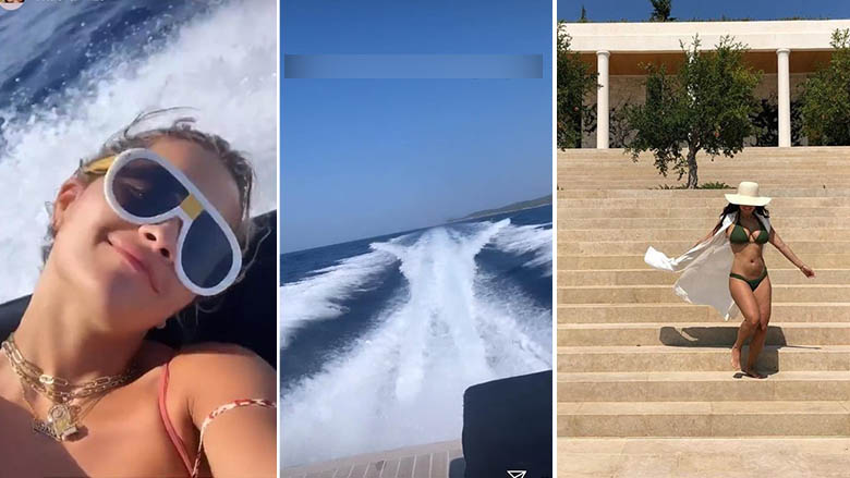 Rita Ora vjen në Greqi me të motrën për pushime