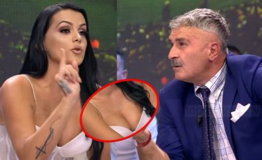 Deputeti shqiptar Kujtim Gjuzi, ‘ngacmon’ live në emision Ish-Miss Shqipërinë: Paske ballkon të rrezikshëm