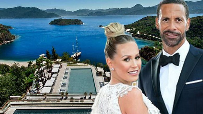Brenda hotelit luksoz turk, ku Rio Ferdinand dhe Kate Wright po organizojnë dasmën e tyre – atje ku nata shkon deri në 5900 euro