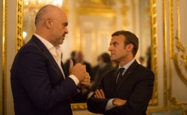 Rama vizitë në Francë, takon presidentin Macron