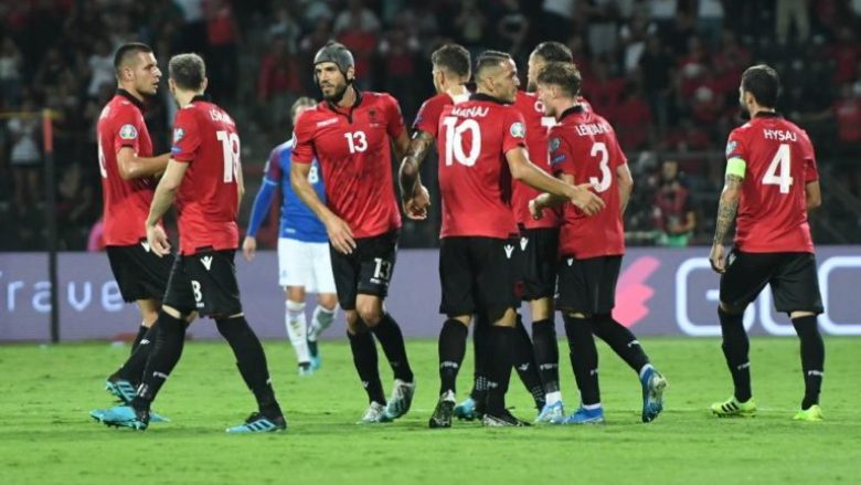 Shqipëria fiton me rezultat bindës ndaj Islandës në kualifikimet për Euro 2020