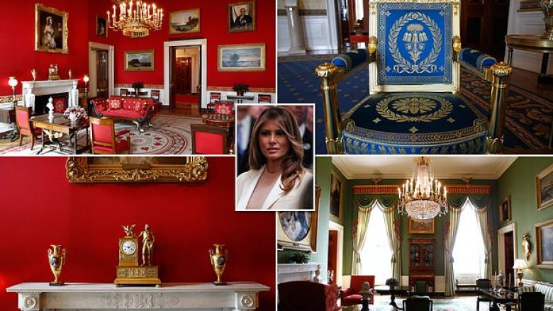 Ndryshimet në enterier që Melania Trump ka bërë në Shtëpinë e Bardhë