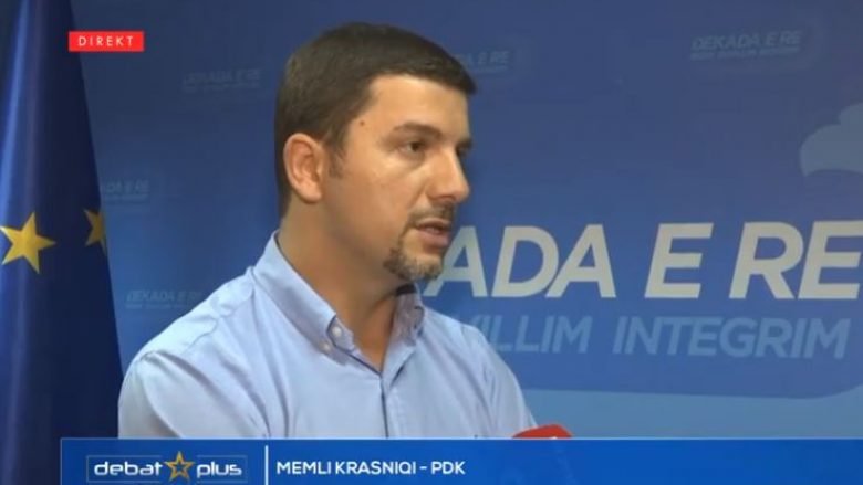 Memli Krasniqi: Lista e PDK-së, pa persona të akuzuar për korrupsion e nepotizëm