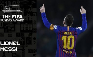 FIFA publikon listën e finalistëve për çmimin ‘Puskas Award’ – aty edhe Messi