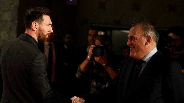 Presidenti i La Ligas, Tebas: Messi është lojtari më i mirë në histori