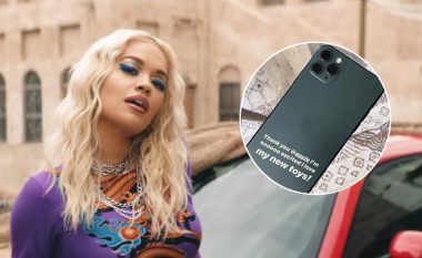 Rita Ora merr dhuratë nga “Apple” një iPhone 11