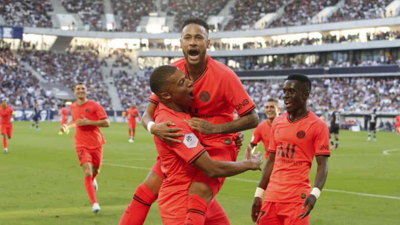 Neymar tregohet përsëri vendimtar, PSG mposht Bordeauxin