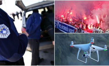 Arrestohen tetë shtetas çekë, iu konfiskohet droni me flamurin "Kosova është Serbi" që planifikonin ta ngrisnin në stadiumin 'Fadil Vokrri'