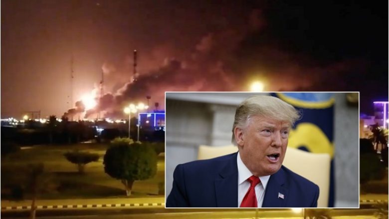 Trump: SHBA është “e gatshme” për t’u përgjigjur nëse Irani sulmoi fushat e naftës Saudite