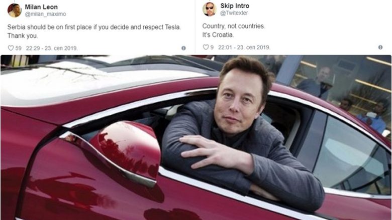 Elon Musk dha lajmin e mirë për kroatët dhe serbët, por ata nuk pajtohen për një gjë me shefin e Tesla-s