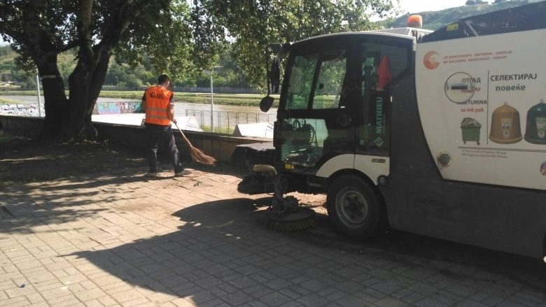 Aksion për pastrimin e komunave të Shkupit për të shënuar Ditën botërore të pastrimit