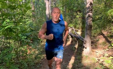 Haradinaj e nis ditën duke vrapuar në Parkun e Gërmisë