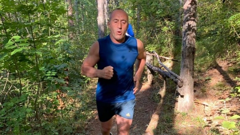 Haradinaj e nis ditën duke vrapuar në Parkun e Gërmisë