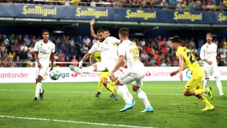 Katër gola dhe një karton i kuq në ndeshjen në mes të Villarealit dhe Realit që përfundoi pa fitues