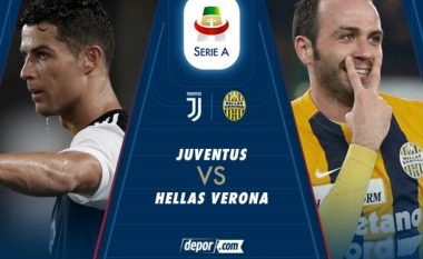 Formacionet zyrtare: Juventus – Verona
