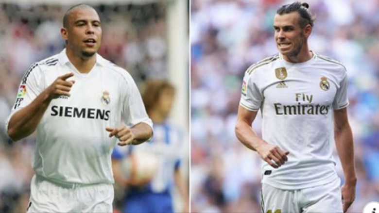 Bale aktualisht ka shënuar po aq gola sa Ronaldo Nazario te Real Madridi