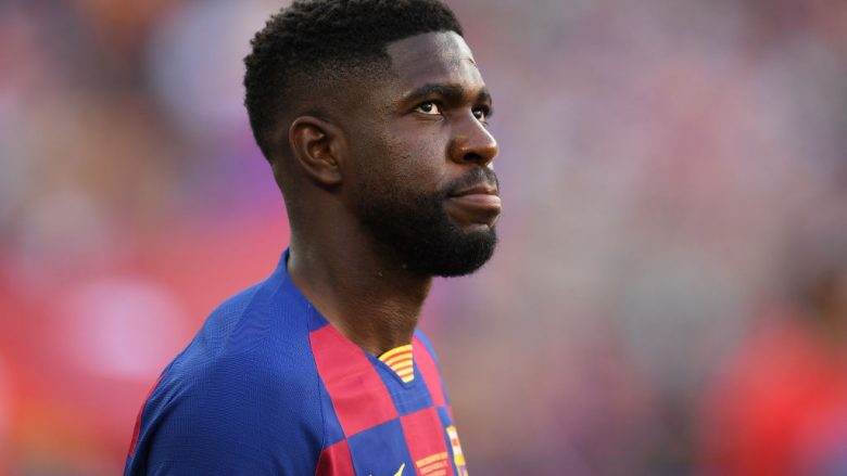 Umtiti kthehet te Barca me lëndim në këmbë