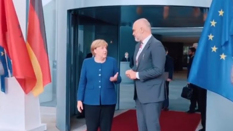 Rama pas takimit me Merkel: I inkurajuar nga vlerësimet pozitive ndaj Shqipërisë