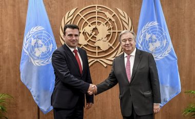 Zaev-Guterres: Maqedonia e Veriut është sinonim i fitores në diplomaci dhe dialog