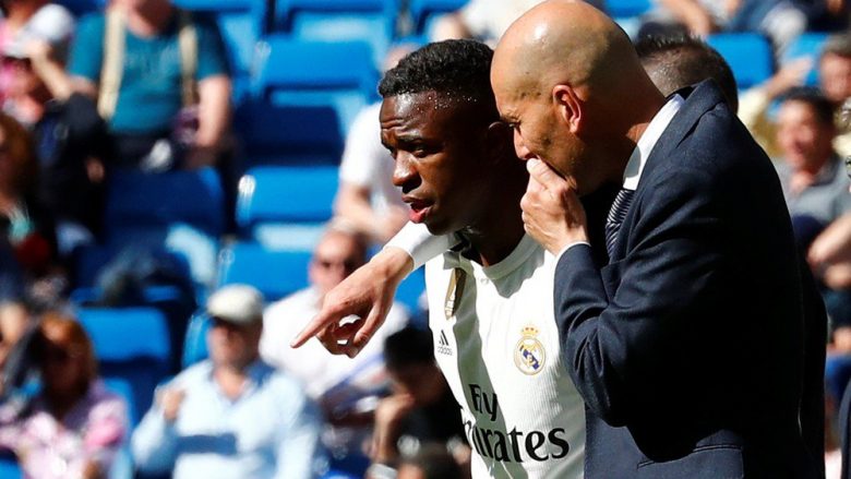 Zidane: Vinicius Jr është e ardhmja e Real Madridit
