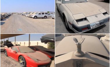 Vlejnë miliona, por janë braktisur në shkretëtirë – pamje që tregojnë si duket varreza më e madhe në botë e veturave luksoze