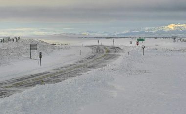 Dimri arrin në SHBA, në Montana trashësia e borës arrin në 120 centimetra