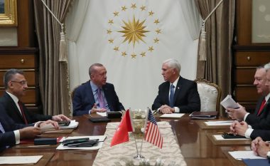 Pence dhe Erdogan arrijnë marrëveshje armëpushimi në Siri, Trump premton heqjen e sanksioneve për Turqinë