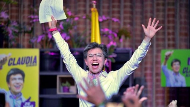 ​Kryeqyteti i Kolumbisë zgjedh për herë të parë një femër kryetare, pjesë e LGBT-së