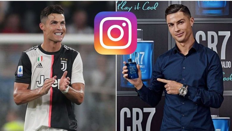 Cristiano Ronaldo fiton më shumë para nga Instagrami se sa nga kontrata e tij e Juventusin