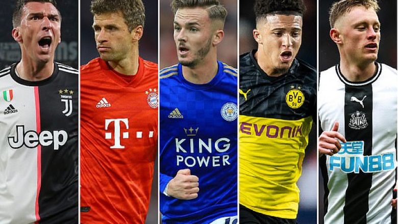 Lista e Manchester Unitedit për afatin kalimtar të janarit – Mandzukic, Muller dhe Sancho plus edhe disa yje të Ligës Premier do të tentohen