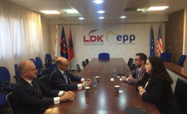 Osmani takohet me përfaqësuesit norvegjez, Grondhal dhe Bjornstad: LDK e gatshme për vazhdimin e dialogut Kosovë-Serbi drejt një marrëveshjeje përfundimtare