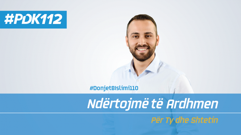 Kush është Donjet Bislimi, i riu nga Mitrovica që kandidon për deputet nga radhët e PDK-së