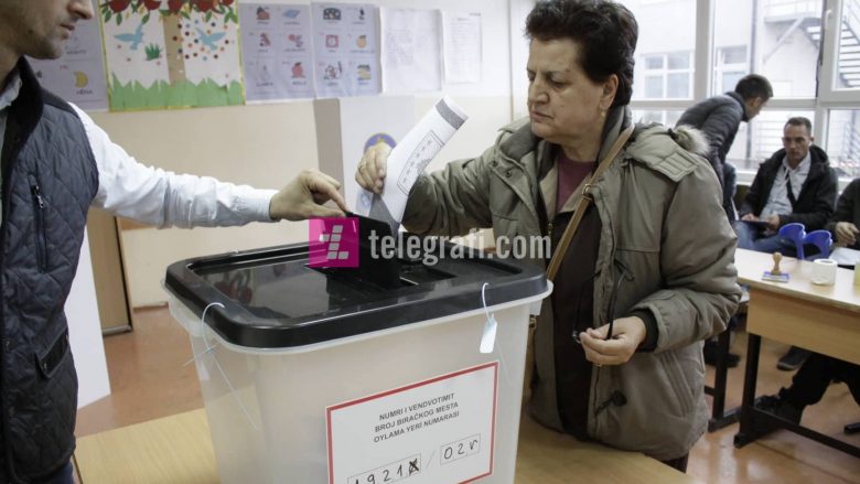 Përqindja e votuesve në shtatë komunat e mëdha deri në orën 11:00, prin Prishtina