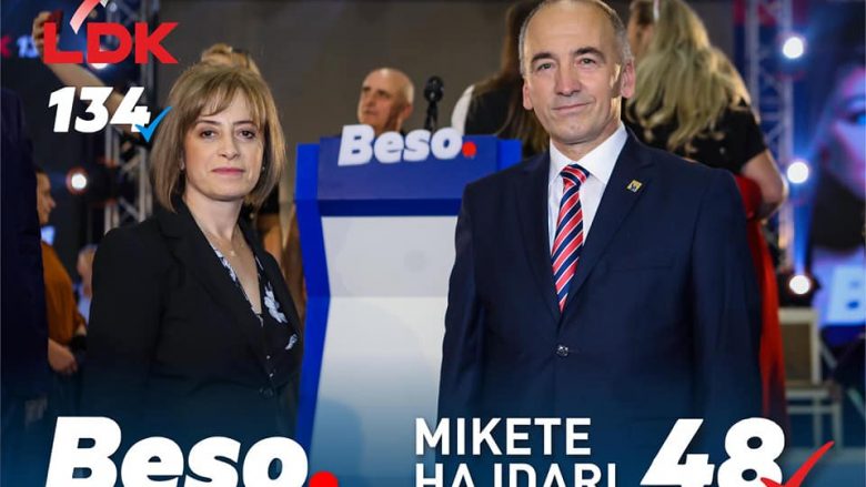 Mikete Hajdari, kandidatja e LDK-së për deputete nga komuna e Pejës