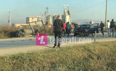 Aksident me të lënduar në magjistralen Prishtinë-Ferizaj, bllokohet rruga përkohësisht