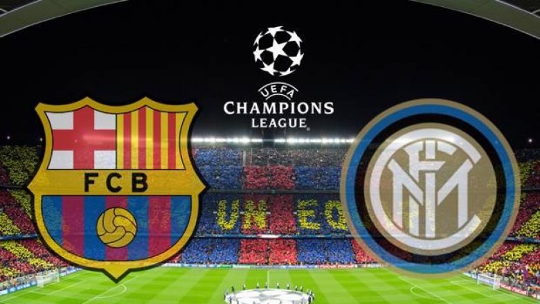 Barcelona – Inter, formacionet e mundshme të super ndeshjes