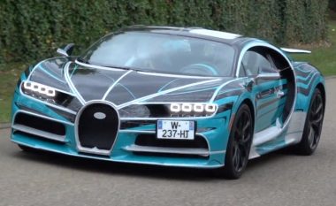 Bugatti po e teston një version të ri të modelit Chiron