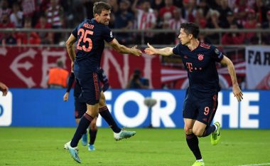Bayerni fiton ndaj Olympiacosit si mysafir, merr fitoren e tretë