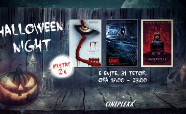 Këtë Halloween, Cineplexx sjell event të veçantë me çmim biletash vetëm 2€