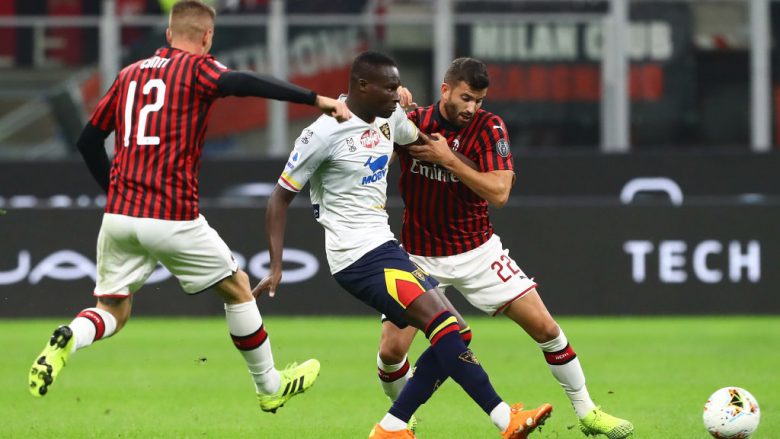 Milani ndalet nga Lecce në San Siro, Stefano Pioli dështon në debutim