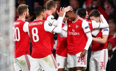 Arsenali e shkatërron Standard Liegen, katër gola për kreun e grupit