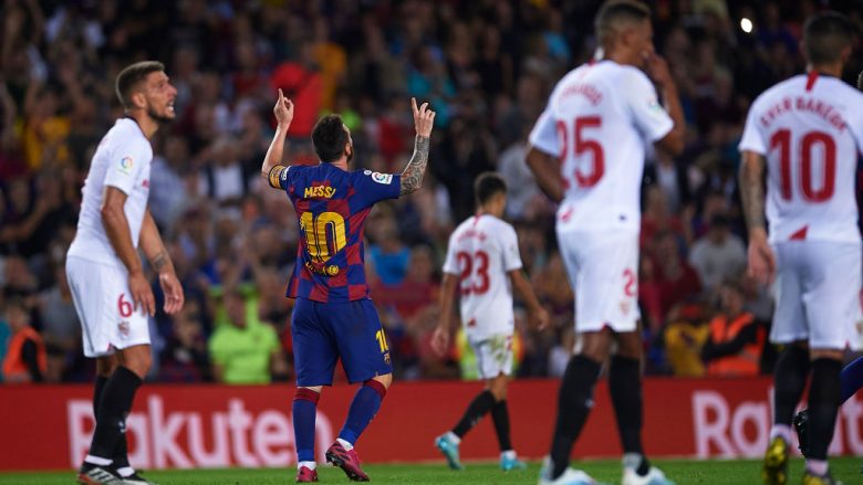 Notat e lojtarëve: Barcelona 4-0 Sevilla, Messi me vlerësim maksimal