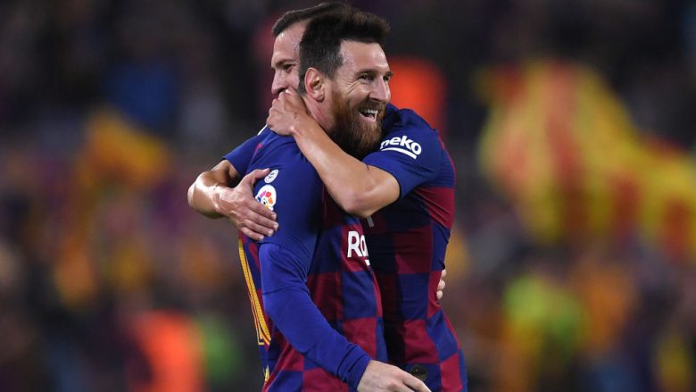 Gol i mrekullueshëm i Messit, shënon për të 50-tën herë nga gjuajtja e lirë