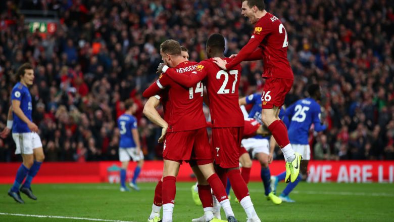 Liverpooli mori fitoren e 17-të radhazi në Ligën Premier, gati të thyhet rekordi i Man Cityt për serinë më të gjatë